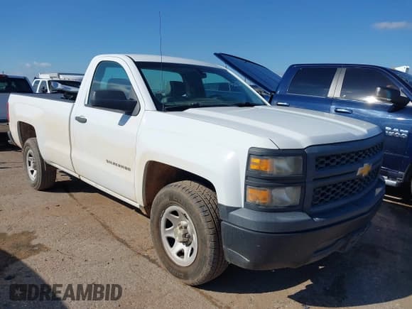 ✅ 2014 Chevrolet Silverado 1500 Work Truck • VIN: 1GCNCPEH5EZ332488 • Lot: 43224895. Listed on IAAI with 172,231 mi. Free auction sales archive from the USA and detailed vehicle history report at DreamBid. Image 1.