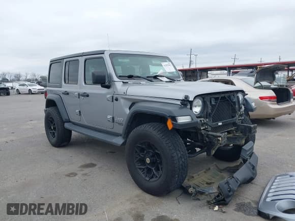 ✅ 2019 Jeep Wrangler Unlimited Sport • VIN: 1C4HJXDG4KW518726 • Lot: 41597892. Wystawiony na IAAI z przebiegiem 68 842 mil. Bezpłatny archiwum sprzedaży aukcyjnych z USA i szczegółowy raport historii pojazdu na DreamBid. Zdjęcie 1.