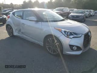 ✅ 2016 Hyundai Veloster Turbo • VIN: KMHTC6AE6GU263013 • Lot: 80717234. Listed on Copart with 123,521 mi. Free auction sales archive from the USA and detailed vehicle history report at DreamBid. Image 4.