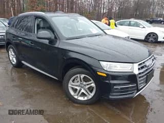 ✅ 2018 Audi Q5 Premium • VIN: WA1ANAFY1J2233068 • Lot: 43829337. Listed on IAAI with 58,144 mi. Free auction sales archive from the USA and detailed vehicle history report at DreamBid. Image 1.