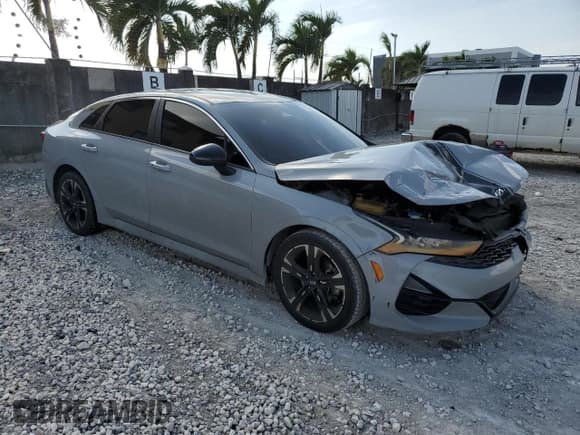 ✅ 2021 Kia K5 GT-Line • VIN: 5XXG64J27MG063556 • Lot: 92066735. Listed on Copart with 60,293 mi. Free auction sales archive from the USA and detailed vehicle history report at DreamBid. Image 4.