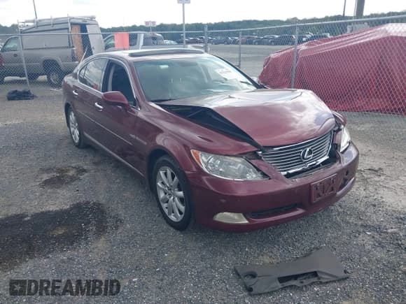 ✅ 2008 Lexus LS 460 • VIN: JTHBL46F685054077 • Лот: 43221980. Опубликован ранее на IAAI с пробегом 72 715 миль. Бесплатный доступ к архиву аукционных продаж из США и подробный отчёт об истории автомобиля на DreamBid. Изображение 1.