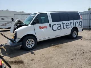 ✅ 2014 Chevrolet Express Cargo • VIN: 1GCSGAFX0E1157270 • Lot: 59012945. Listed on Copart with Not provided. Free auction sales archive from the USA and detailed vehicle history report at DreamBid. Image 1.