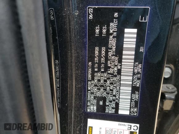 ✅ 2022 Lexus NX 350 Luxury • VIN: JTJHGCEZ6N2007390 • Лот: 44072885. Опубликован ранее на Copart с пробегом 41 469 миль. Бесплатный доступ к архиву аукционных продаж из США и подробный отчёт об истории автомобиля на DreamBid. Изображение 14.