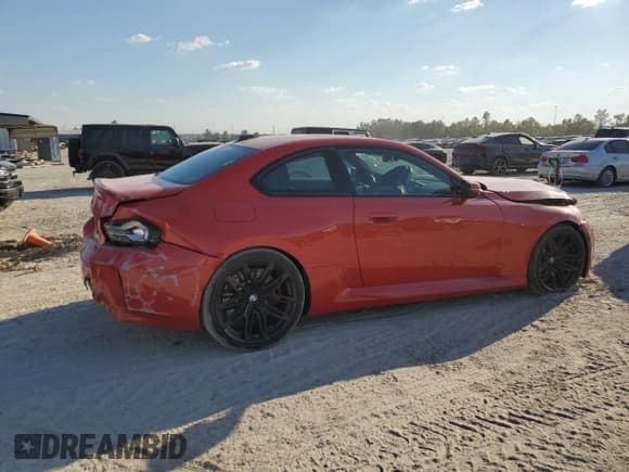 ✅ 2024 BMW M2 • VIN: 3MF13DM00R8E57467 • Lot: 73531214. Listed on Copart with 1,481 mi. Free auction sales archive from the USA and detailed vehicle history report at DreamBid. Image 5.