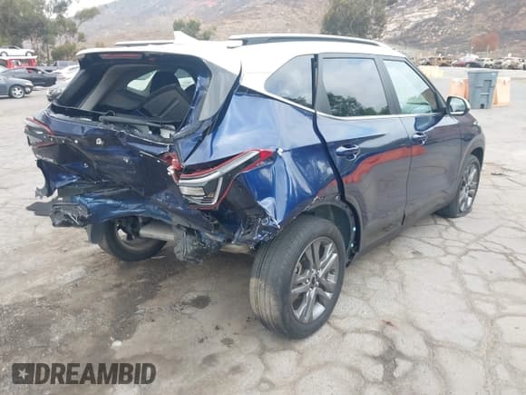 ✅ 2022 Kia Seltos S • VIN: KNDEU2AA0N7317661 • Lot: 43316952. Listed on IAAI with 59,672 mi. Free auction sales archive from the USA and detailed vehicle history report at DreamBid. Image 4.