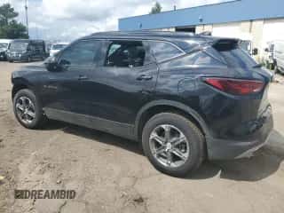 2024 Chevrolet Blazer LT with VIN 3GNKBCR4XRS180398, listed as a Copart auction lot 60435924 with Not provided miles and Salvage title. Bid and sale history available at DreamBid. Image 2.