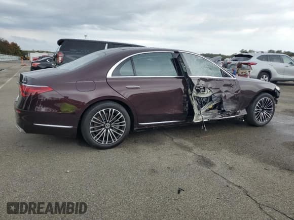 ✅ 2023 Mercedes-Benz S 500 • VIN: W1K6G6DB1PA184895 • Лот: 82135095. Опубликован ранее на Copart с пробегом 18 625 миль. Бесплатный доступ к архиву аукционных продаж из США и подробный отчёт об истории автомобиля на DreamBid. Изображение 3.