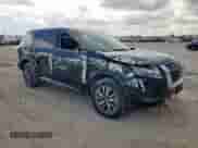 2024 Nissan Pathfinder S with VIN 5N1DR3AA6RC209816, listed as a Copart auction lot 62782345 with 37,553 mi miles and Salvage title. Bid and sale history available at DreamBid. Image 4.