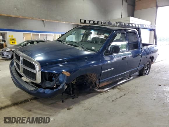 ✅ 2005 Dodge 1500 SLT • VIN: 1D7HU18N65J577765 • Лот: 73343844. Опубликован ранее на Copart с пробегом 253 742 миль. Бесплатный доступ к архиву аукционных продаж из США и подробный отчёт об истории автомобиля на DreamBid. Изображение 1.