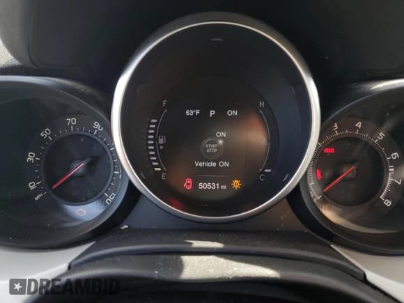 ✅ 2018 FIAT 500X Blue Sky Edition • VIN: ZFBCFYAB0JP713616 • Lot: 44909964. Listed on Copart with 50,531 mi. Free auction sales archive from the USA and detailed vehicle history report at DreamBid. Image 9.