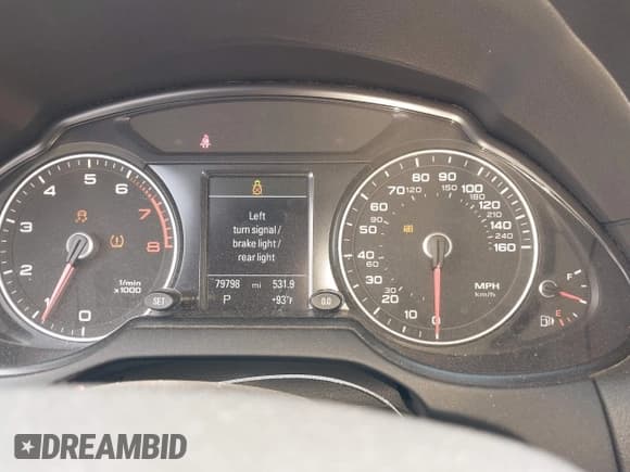 ✅ 2017 Audi Q5 Premium • VIN: WA1C2AFP5HA079120 • Lot: 42739847. Listed on IAAI with 79,798 mi. Free auction sales archive from the USA and detailed vehicle history report at DreamBid. Image 7.