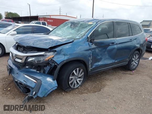 ✅ 2021 Honda Pilot EX • VIN: 5FNYF5H30MB040969 • Lot: 42103684. Wystawiony na IAAI z przebiegiem 51 692 mil. Bezpłatny archiwum sprzedaży aukcyjnych z USA i szczegółowy raport historii pojazdu na DreamBid. Zdjęcie 2.