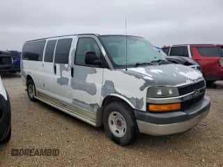 2010 Chevrolet Express Passenger LT с VIN 1GA2G1DG6A1147607, выставлен на аукционе Copart как лот 43551925 с пробегом 69 611 миль миль и Списание • Salvage title. История ставок и продаж доступна на DreamBid. Изображение 4.