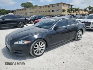 ✅ 2012 Jaguar XJ • VIN: SAJWA1CB5CLV27448 • Lot: 53373985. Listed on Copart with 90,603 mi. Free auction sales archive from the USA and detailed vehicle history report at DreamBid. Image 1.