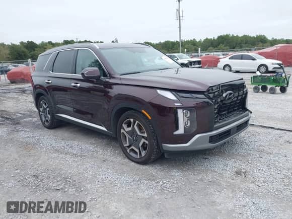 2024 Hyundai Palisade Limited с VIN KM8R5DGE6RU713424, выставлен на аукционе IAAI как лот 43565628 с пробегом 53 841 миль миль и . История ставок и продаж доступна на DreamBid. Изображение 1.