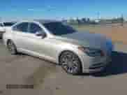 2015 Hyundai Genesis 3.8L z VIN KMHGN4JE7FU038372, wystawiony jako IAAI lot #43618978 z przebiegiem 120 598 mil mil oraz . Historia ofert i sprzedaży dostępna na DreamBid. Obrazek 1.