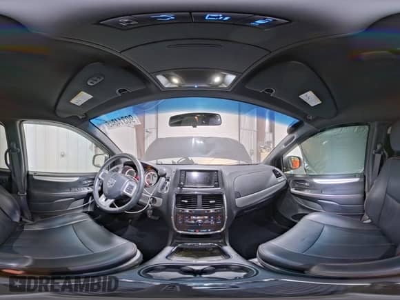 2015 Dodge Grand Caravan R/T with VIN 2C4RDGEG5FR736036, listed as a Copart auction lot 90314845 with 113,784 mi miles and Salvage title. Bid and sale history available at DreamBid. Image 15.