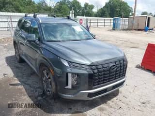 2024 Hyundai Palisade SEL с VIN KM8R44GE0RU771452, выставлен на аукционе IAAI как лот 42975516 с пробегом 27 282 миль миль и . История ставок и продаж доступна на DreamBid. Изображение 1.