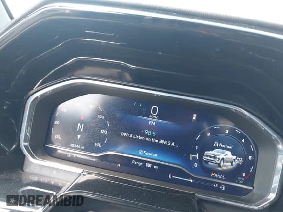 ✅ 2023 Chevrolet Silverado 1500 LT • VIN: 1GCUDDED4PZ323367 • Lot: 42051630. Listed on IAAI with 38,344 mi. Free auction sales archive from the USA and detailed vehicle history report at DreamBid. Image 7.