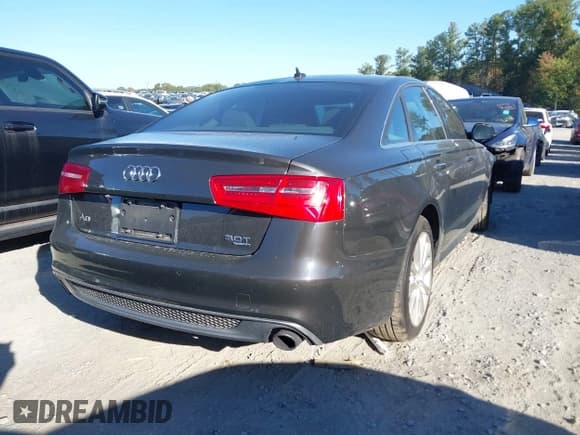 ✅ 2012 Audi A6 Premium Plus • VIN: WAUBGAFC3CN030934 • Lot: 43437470. Listed on IAAI with 105,995 mi. Free auction sales archive from the USA and detailed vehicle history report at DreamBid. Image 4.
