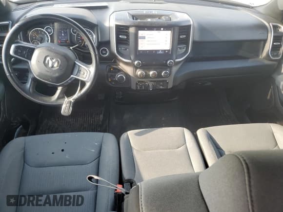 ✅ 2022 Ram 1500 Big Horn • VIN: 1C6RRFFG4NN179407 • Lot: 61507005. Listed on Copart with 37,645 mi. Free auction sales archive from the USA and detailed vehicle history report at DreamBid. Image 8.