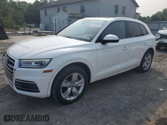 ✅ 2018 Audi Q5 Premium • VIN: WA1ANAFY7J2215464 • Lot: 60310235. Listed on Copart with 220,216 mi. Free auction sales archive from the USA and detailed vehicle history report at DreamBid. Image 1.
