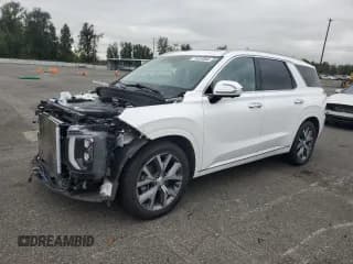 ✅ 2021 Hyundai Palisade Limited • VIN: KM8R5DHE4MU242865 • Лот: 71324064. Опубликован ранее на Copart с пробегом 44 073 миль. Бесплатный доступ к архиву аукционных продаж из США и подробный отчёт об истории автомобиля на DreamBid. Изображение 1.