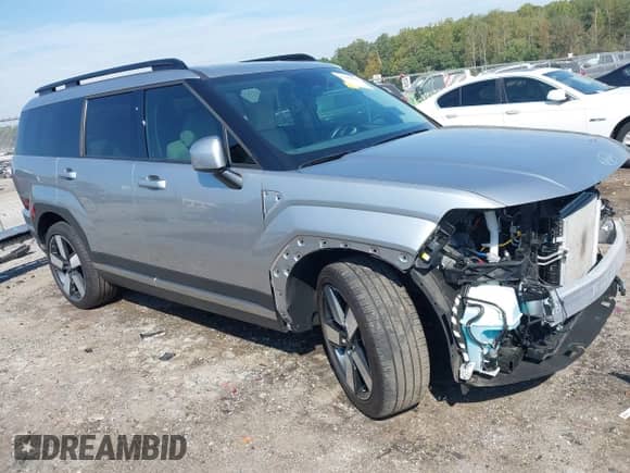 2024 Hyundai Santa Fe Limited with VIN 5NMP44GL1RH024895, listed as a IAAI auction lot 43289052 with 25,524 mi miles and . Bid and sale history available at DreamBid. Image 1.