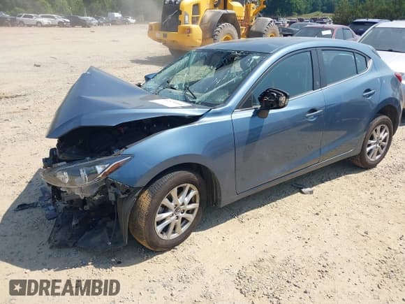 ✅ 2016 Mazda 3 i Touring • VIN: 3MZBM1L7XGM267257 • Lot: 42576066. Listed on IAAI with 46,617 mi. Free auction sales archive from the USA and detailed vehicle history report at DreamBid. Image 2.