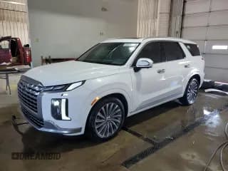✅ 2023 Hyundai Palisade Calligraphy • VIN: KM8R74GEXPU504369 • Лот: 80444115. Опубликован ранее на Copart с пробегом 73 918 миль. Бесплатный доступ к архиву аукционных продаж из США и подробный отчёт об истории автомобиля на DreamBid. Изображение 1.