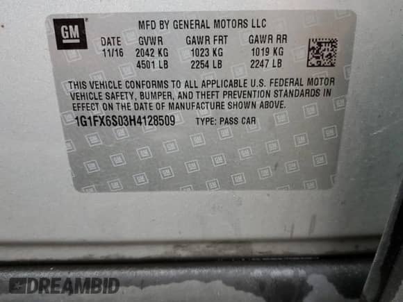 2017 Chevrolet Bolt EV Premier z VIN 1G1FX6S03H4128509, wystawiony jako Copart lot #39336524 z przebiegiem 114 544 mil mil oraz . Historia ofert i sprzedaży dostępna na DreamBid. Obrazek 12.