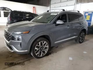 ✅ 2021 Hyundai Santa Fe Calligraphy • VIN: 5NMS5DAL2MH368177 • Lot: 71768113. Wystawiony na Copart z przebiegiem Nie podano. Bezpłatny archiwum sprzedaży aukcyjnych z USA i szczegółowy raport historii pojazdu na DreamBid. Zdjęcie 1.