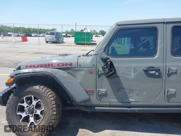 ✅ 2020 Jeep Wrangler Unlimited Rubicon • VIN: 1C4HJXFN4LW335890 • Lot: 42063005. Listed on IAAI with 34,701 mi. Free auction sales archive from the USA and detailed vehicle history report at DreamBid. Image 6.