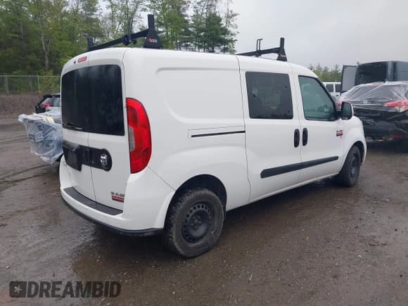 ✅ 2017 Ram ProMaster City Cargo Tradesman SLT • VIN: ZFBERFBB3H6D90779 • Lot: 42335108. Listed on IAAI with 168,828 mi. Free auction sales archive from the USA and detailed vehicle history report at DreamBid. Image 4.
