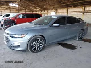 2024 Chevrolet Malibu RS with VIN 1G1ZG5ST9RF236060, listed as a Copart auction lot 85194345 with 32,825 mi miles and Salvage title. Bid and sale history available at DreamBid. Image 1.