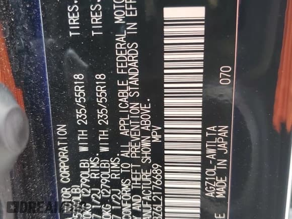 ✅ 2020 Lexus NX 300 F Sport • VIN: JTJSARBZ6L2176689 • Лот: 66864665. Опубликован ранее на Copart с пробегом 85 504 миль. Бесплатный доступ к архиву аукционных продаж из США и подробный отчёт об истории автомобиля на DreamBid. Изображение 13.