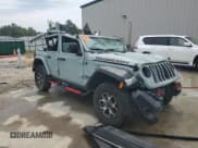 ✅ 2023 Jeep Wrangler Rubicon • VIN: 1C4HJXFG8PW601421 • Lot: 55970475. Listed on Copart with 46,743 mi. Free auction sales archive from the USA and detailed vehicle history report at DreamBid. Image 4.