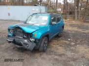✅ 2021 Jeep Renegade Trailhawk • VIN: ZACNJDC12MPN32538 • Lot: 43686690. Listed on IAAI with 58,803 mi. Free auction sales archive from the USA and detailed vehicle history report at DreamBid. Image 2.