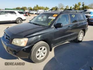 2003 Toyota Highlander z VIN JTEGF21AX30109341, wystawiony jako Copart lot #85894545 z przebiegiem 179 536 mil mil oraz Czysty tytuł • Clean title. Historia ofert i sprzedaży dostępna na DreamBid. Obrazek 1.
