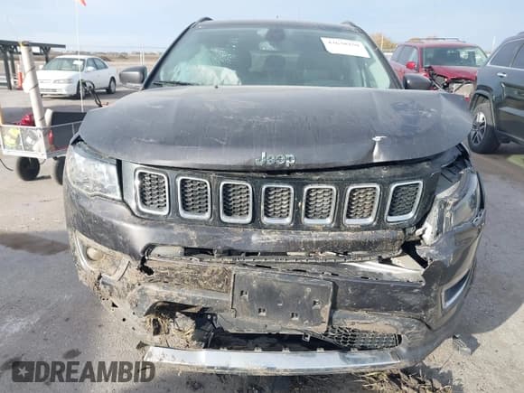 ✅ 2020 Jeep Compass Limited • VIN: 3C4NJDCB2LT146446 • Lot: 43638359. Listed on IAAI with 82,101 mi. Free auction sales archive from the USA and detailed vehicle history report at DreamBid. Image 12.