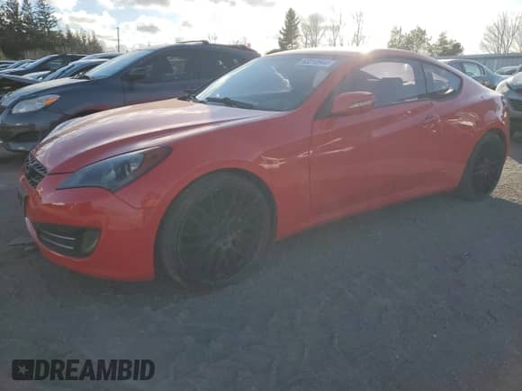2012 Hyundai Genesis Coupe Grand Touring with VIN KMHHU6KH6CU069216, listed as a Copart auction lot 83214944 with 47,478 mi miles and Clean title. Bid and sale history available at DreamBid. Image 1.