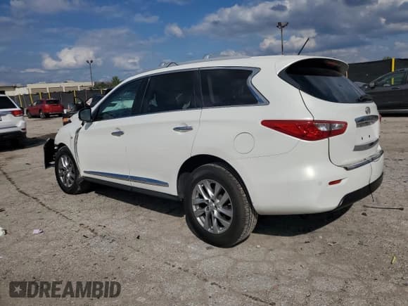 ✅ 2014 Infiniti QX60 • VIN: 5N1AL0MM0EC554682 • Lot: 82154175. Listed on Copart with 129,826 mi. Free auction sales archive from the USA and detailed vehicle history report at DreamBid. Image 2.