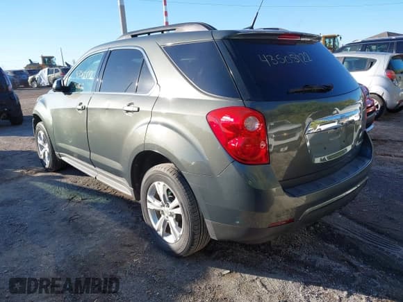 ✅ 2012 Chevrolet Equinox 1LT • VIN: 2GNALDEK5C6271149 • Lot: 43505122. Listed on IAAI with 125,018 mi. Free auction sales archive from the USA and detailed vehicle history report at DreamBid. Image 3.