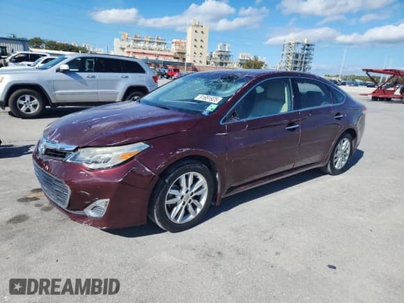 ✅ 2014 Toyota Avalon XLE Touring • VIN: 4T1BK1EB8EU084115 • Lot: 91681925. Listed on Copart with 65,689 mi. Free auction sales archive from the USA and detailed vehicle history report at DreamBid. Image 1.