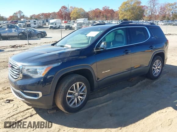 ✅ 2017 GMC Acadia SLE • VIN: 1GKKNLLS9HZ177974 • Lot: 43705686. Listed on IAAI with 88,283 mi. Free auction sales archive from the USA and detailed vehicle history report at DreamBid. Image 2.