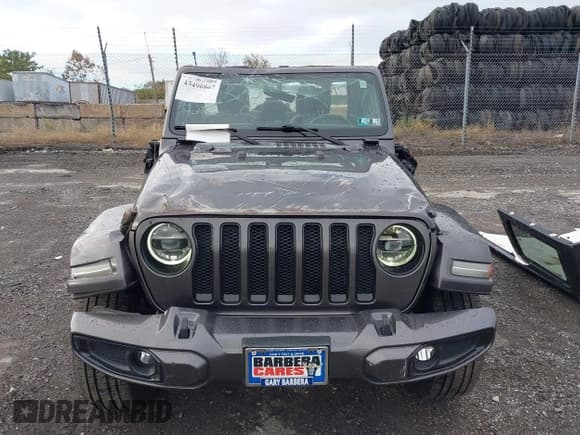 ✅ 2021 Jeep Wrangler Unlimited Sahara • VIN: 1C4HJXEG7MW576914 • Lot: 43490867. Listed on IAAI with 64,345 mi. Free auction sales archive from the USA and detailed vehicle history report at DreamBid. Image 13.