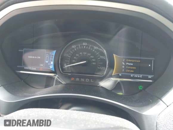 ✅ 2015 Lincoln MKZ Hybrid • VIN: 3LN6L2LU5FR624389 • Lot: 42750207. Listed on IAAI with 103,233 mi. Free auction sales archive from the USA and detailed vehicle history report at DreamBid. Image 7.