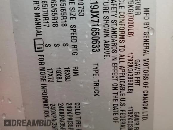 ✅ 2007 Chevrolet Silverado 1500 LTZ • VIN: 2GCEK19JX71650633 • Lot: 72831844. Listed on Copart with 129,861 mi. Free auction sales archive from the USA and detailed vehicle history report at DreamBid. Image 12.