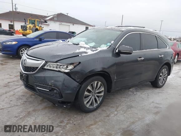 ✅ 2014 Acura MDX Technology • VIN: 5FRYD4H42EB045678 • Lot: 41427623. Listed on IAAI with 280,263 mi. Free auction sales archive from the USA and detailed vehicle history report at DreamBid. Image 2.